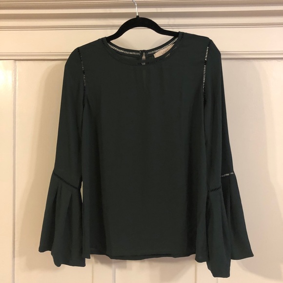 LOFT Tops - NWT Anne Taylor Loft evergreen blouse top XS